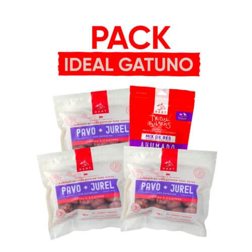 Pack ideal gatuno alimento para gatos